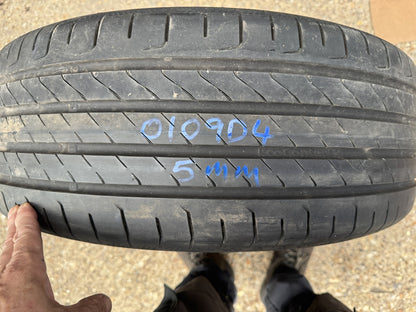 X2 PAIR 235 55 18 104V CONTINENTAL ECOCONTACT 7 XL EV 5mm NO REPAIRS 2025