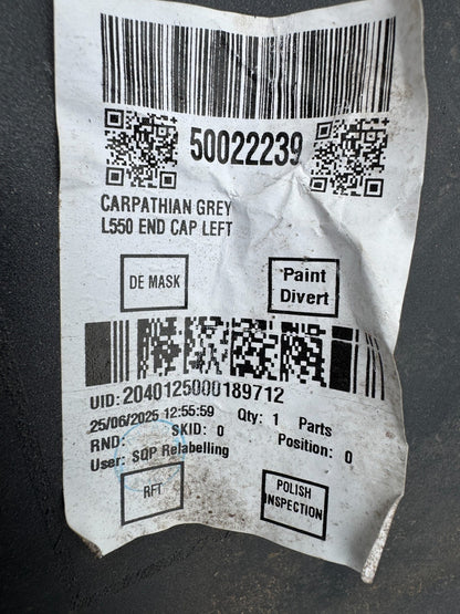 2025 LAND ROVER DISCOVERY SPORT L550 後保桿左角 14-ON FK7217927A