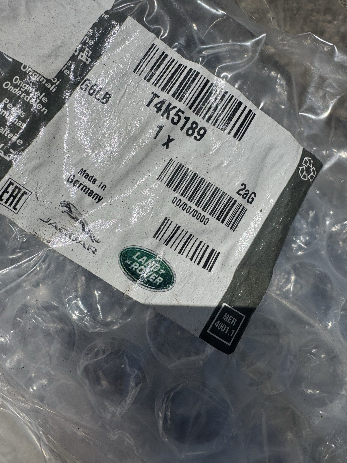 Jaguar I Pace X590 Busa Bumper Depan Original T4K5189