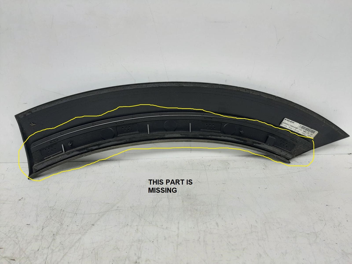 2021 VOLVO XC60 Mk2 Right Rear RIGHT Wheel Arch/Spat