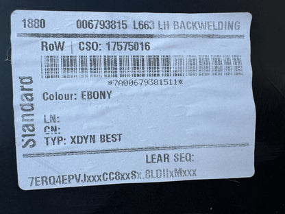 2023 Land Rover New Defender L663 Front Seat Back Board LEFT
