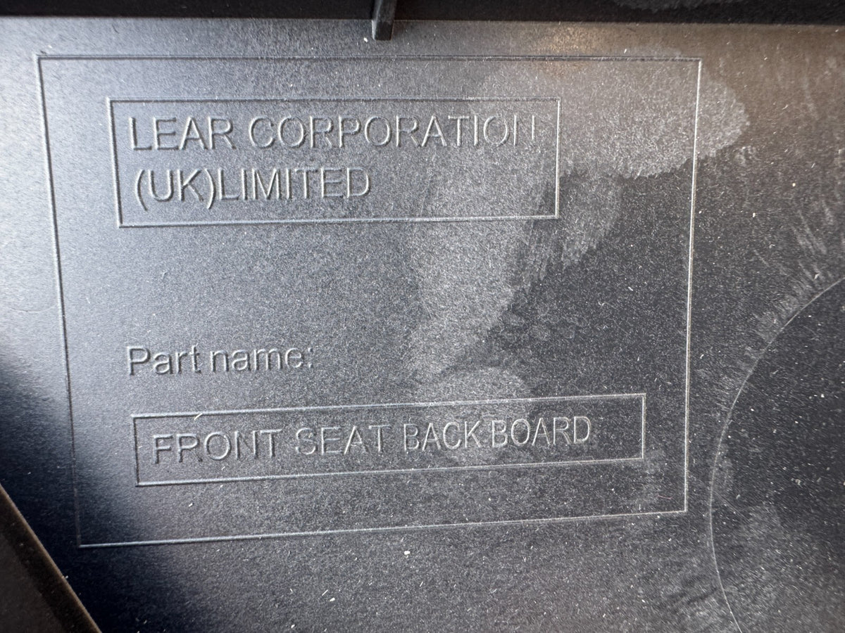 2023 Land Rover New Defender L663 Front Seat Back Board LEFT