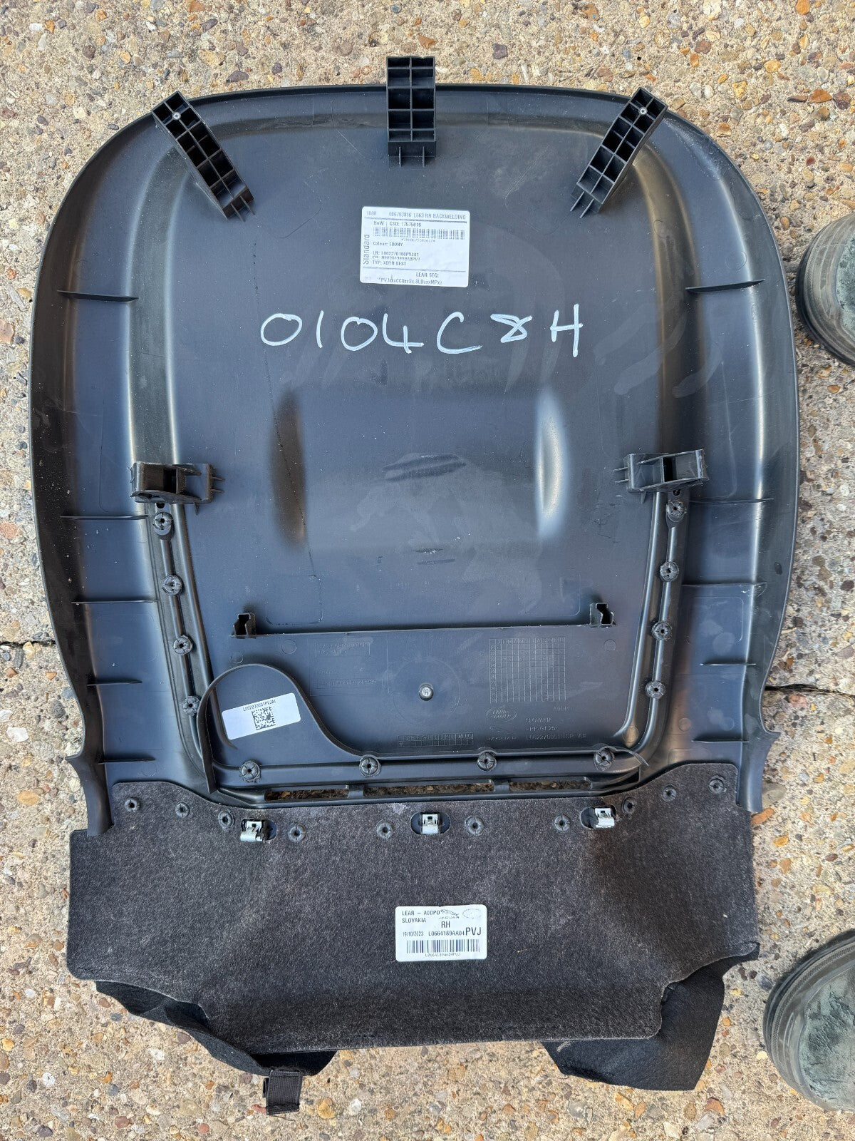 2023 Land Rover New Defender L663 Front Seat Back Board RIGHT