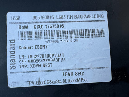 2023 Land Rover New Defender L663 Front Seat Back Board RIGHT