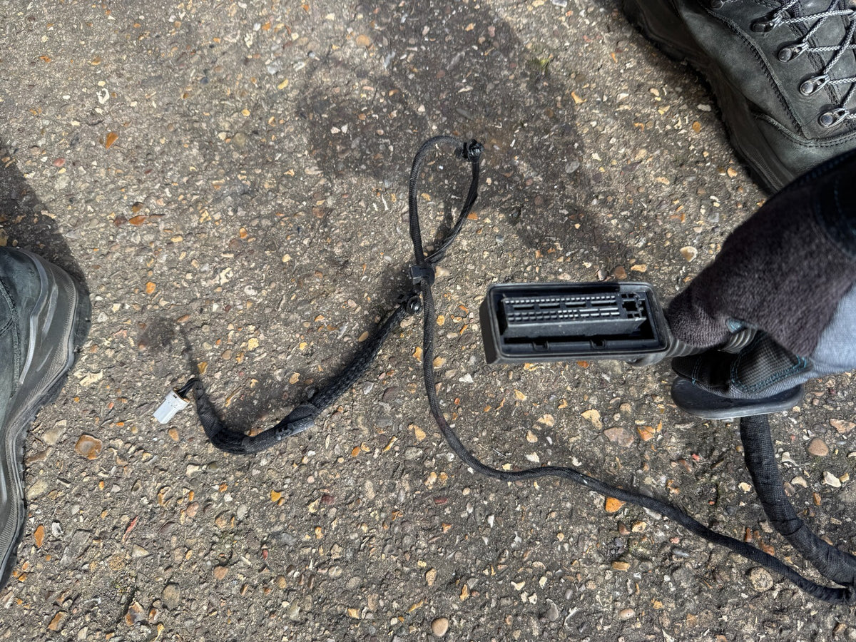unknown Range Rover/Jaguar door wiring looms/plugs/connectors
