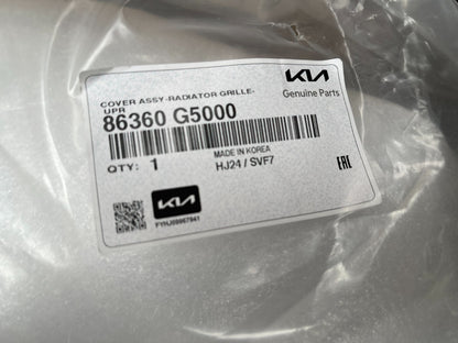KIA NIRO DE Upper Radiator Slam Panel Cover Trim  86360-G5000 NEW GENUINE