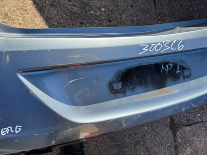 VAUXHALL ASTRA J 5 DOOR HATCH SILVER REAR BUMPER 2010 2011 2012 Damaged