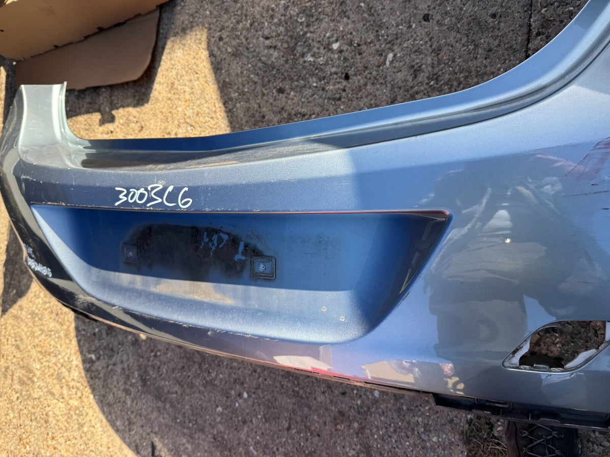 VAUXHALL ASTRA J 5 DOOR HATCH SILVER REAR BUMPER 2010 2011 2012 Damaged
