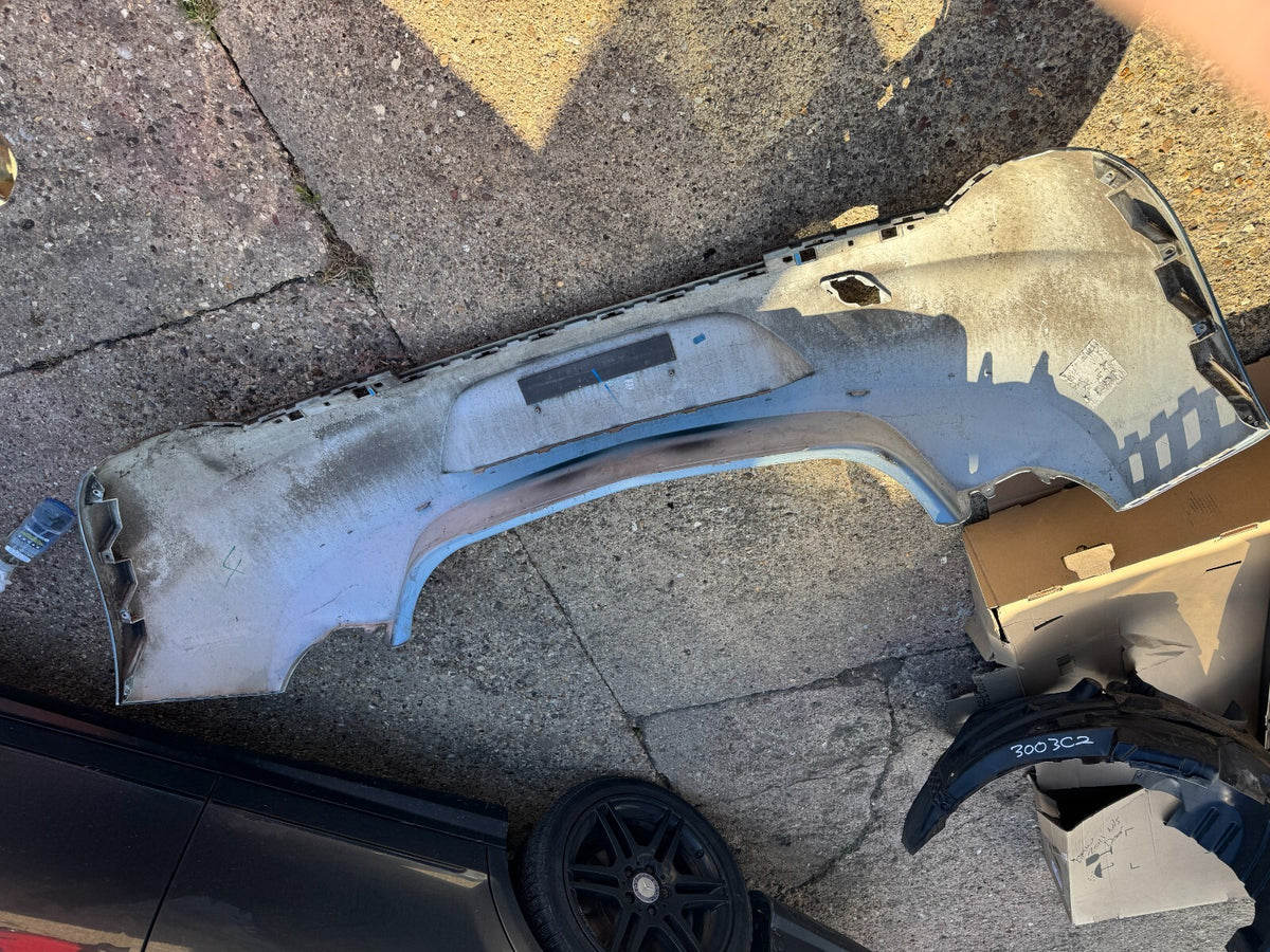 VAUXHALL ASTRA J 5 DOOR HATCH SILVER REAR BUMPER 2010 2011 2012 Damaged