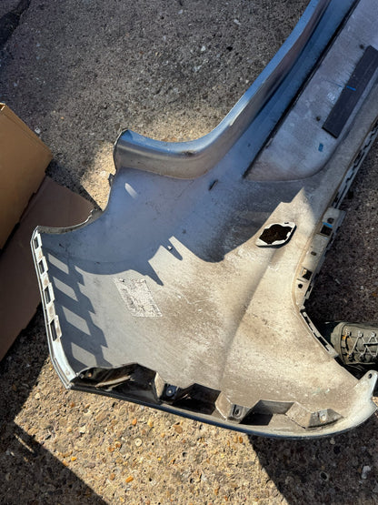 VAUXHALL ASTRA J 5 DOOR HATCH SILVER REAR BUMPER 2010 2011 2012 Damaged