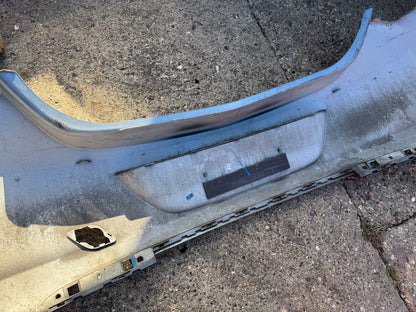 VAUXHALL ASTRA J 5 DOOR HATCH SILVER REAR BUMPER 2010 2011 2012 Damaged