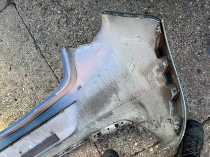 VAUXHALL ASTRA J 5 DOOR HATCH SILVER REAR BUMPER 2010 2011 2012 Damaged