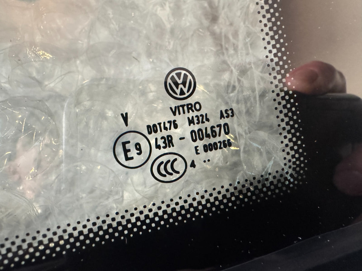 5NN845042E Genuine VW Tiguan Allspace RH LWB Side Window Glass New OEM 2017-2024