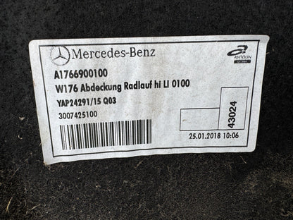 2018 Genuine MERCEDES A Class Inner Wing Arch  Rear Left Side A1766900100