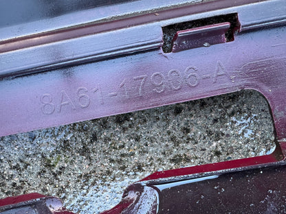 Genuine FORD Fiesta 2011 Bumper Rear 8A6117906A Scratched