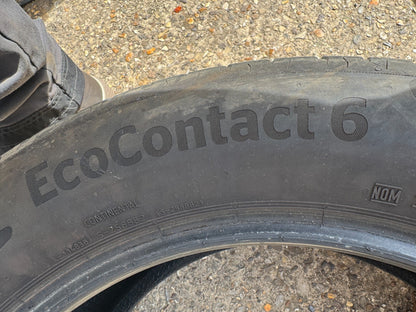 235 55 18 104V Continental EcoContact 6 XL Dot:2024 4mm no repairs