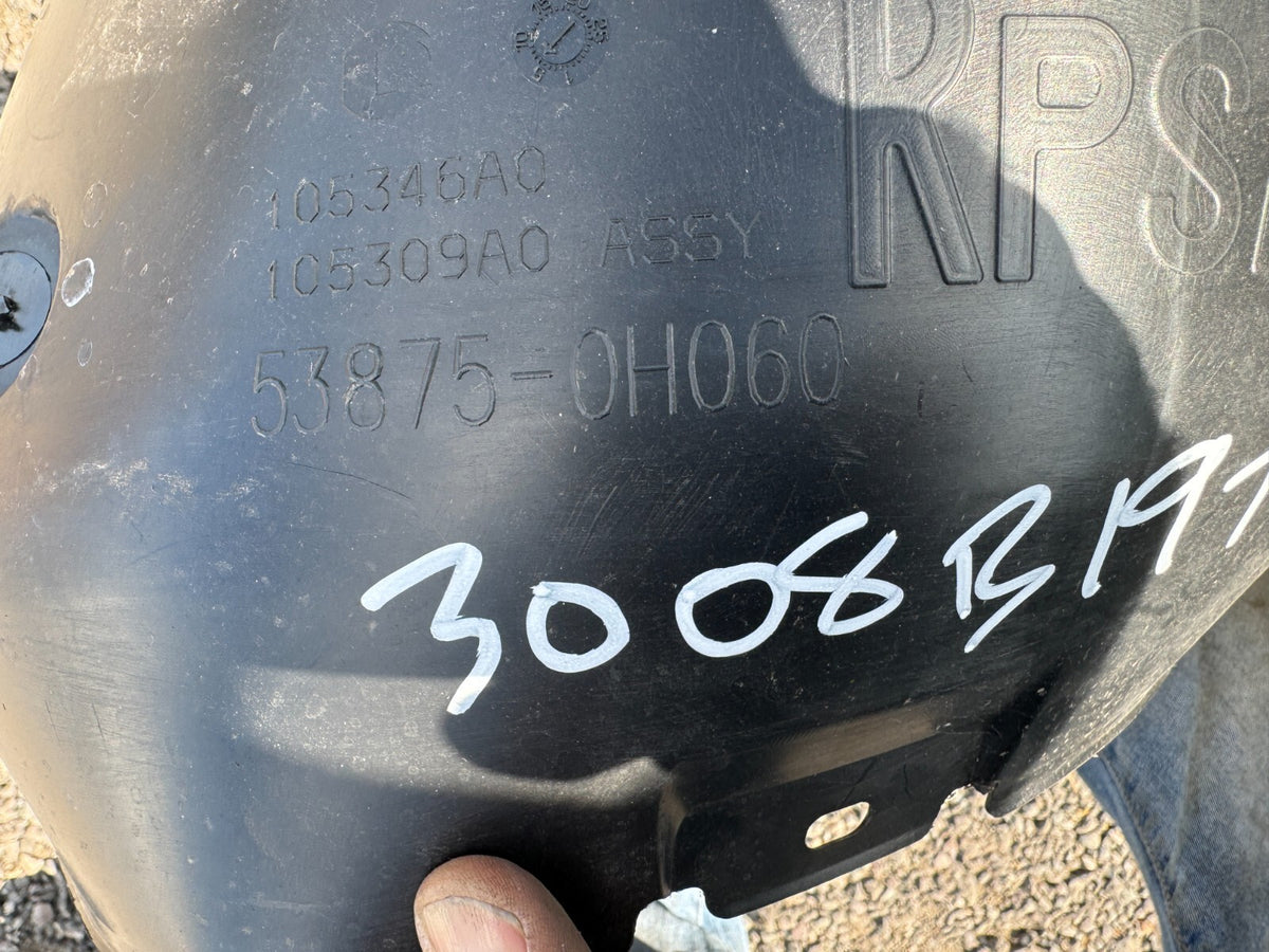 2021 原廠 Citroen C1 右前輪拱內襯 538750H060