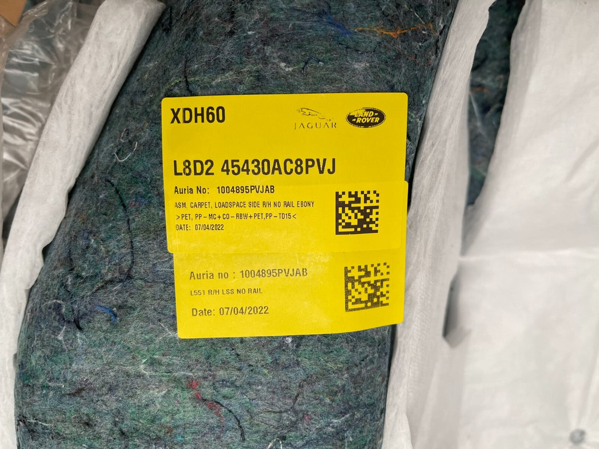 NEW 2022-2023 Range Rover Evoque TRIM - LOAD COMP. Wheelhouse Trim. LR140604