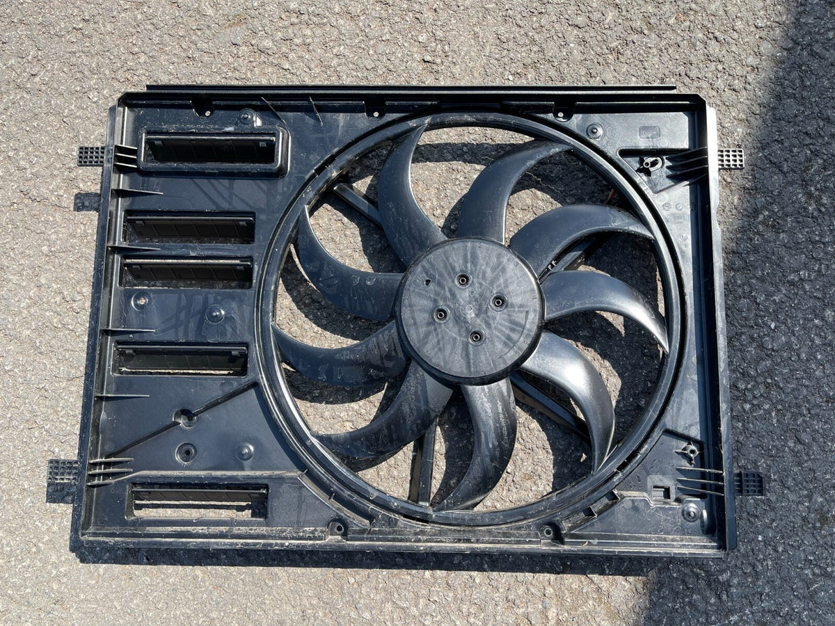 2021 FORD ENGINE COOLING RADIATOR FAN AND SHROUD JX61-8C607-B