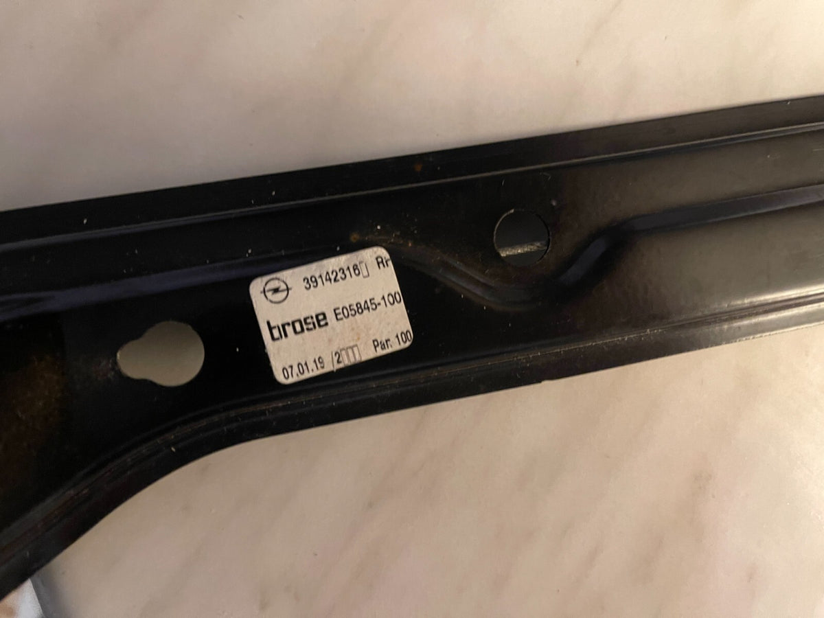 OPEL VAUXHALL ASTRA DOOR WINDOW REGULATOR FRONT RIGHT 39142316 MK7 K 2015 -2021