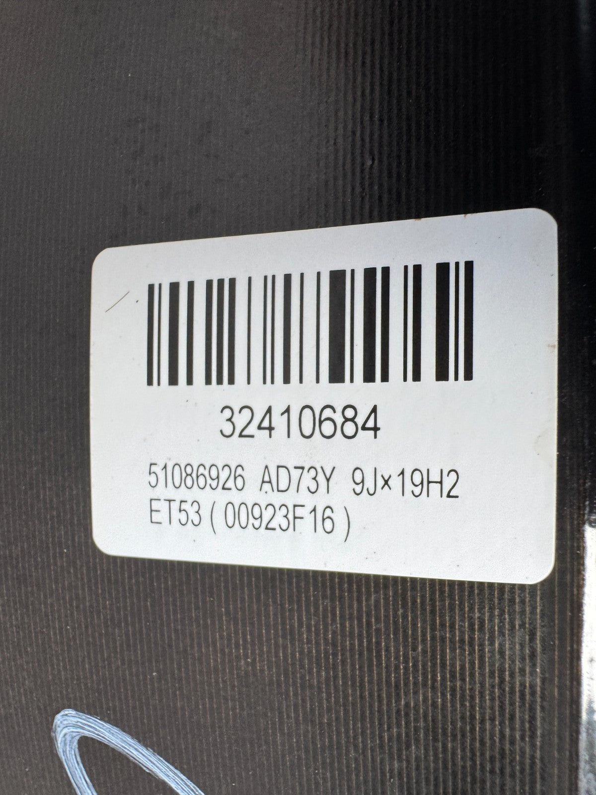 1x Mâm hợp kim SAU VOLVO Polestar chính hãng 19" 9Jx19 32410684
