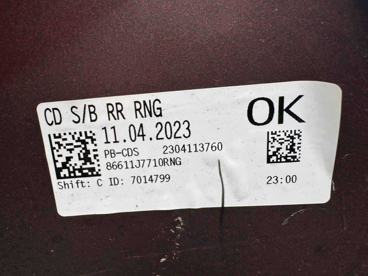 2023 KIA PROCEED GENUINE REAR BUMPER 86611-J7710