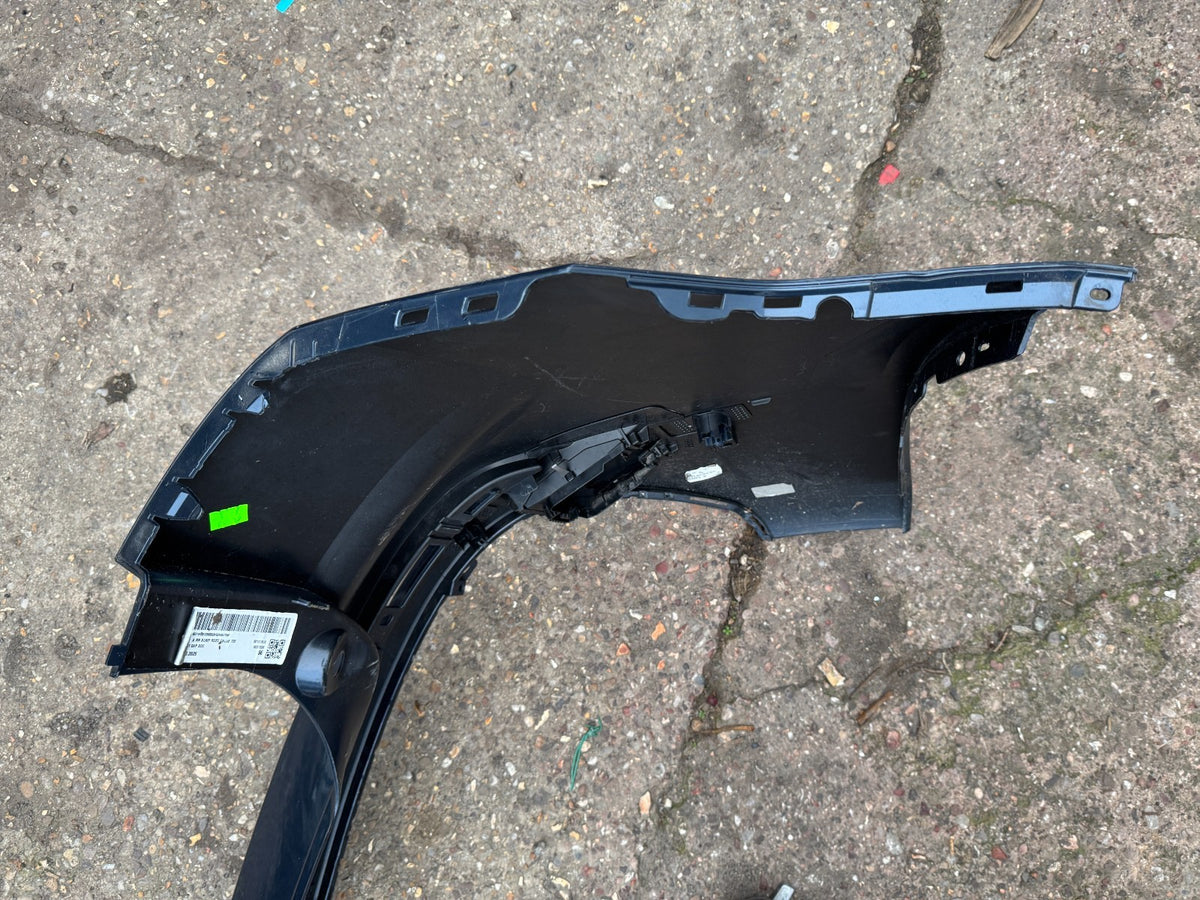 OEM VOLVO XC60 R-DESIGN REAR BUMPER PDC DENIM BLUE 2017-ON 31425198 SCRATCHED