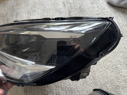 VAUXHALL CORSA F 2019-2023 LEFT FULL LED HEADLIGHT 39162655 BROKEN LUG