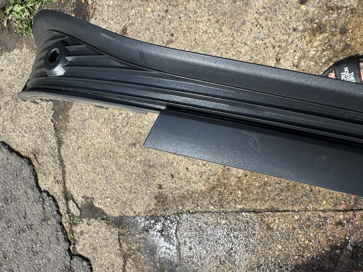 GENUINE AUDI Q4 E-TRON REAR BUMPER BLACK TRIM 2021-ON 89A807833A