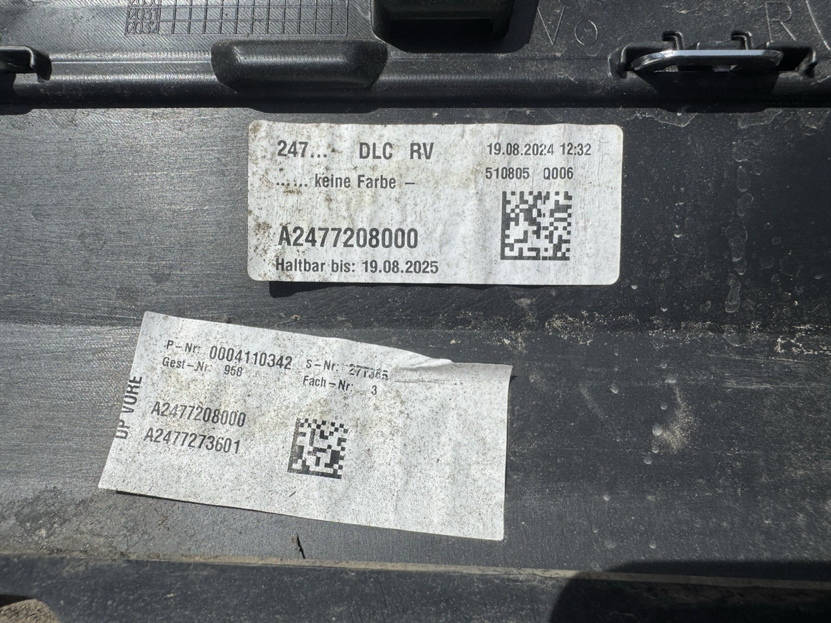 BANDOU PORTIERĂ FAȚĂ DREAPTA ORIGINAL MERCEDES GLA H247 din 2019 încoace A2477271501