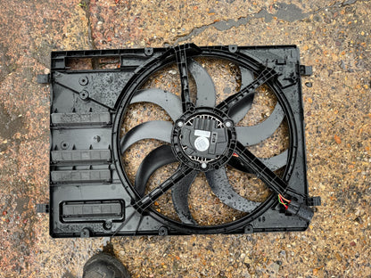Ford Focus 2019 Mk4 Radiator Fan / Shroud 1.0 Eco Boost Jx618c607bb JX618C607BB