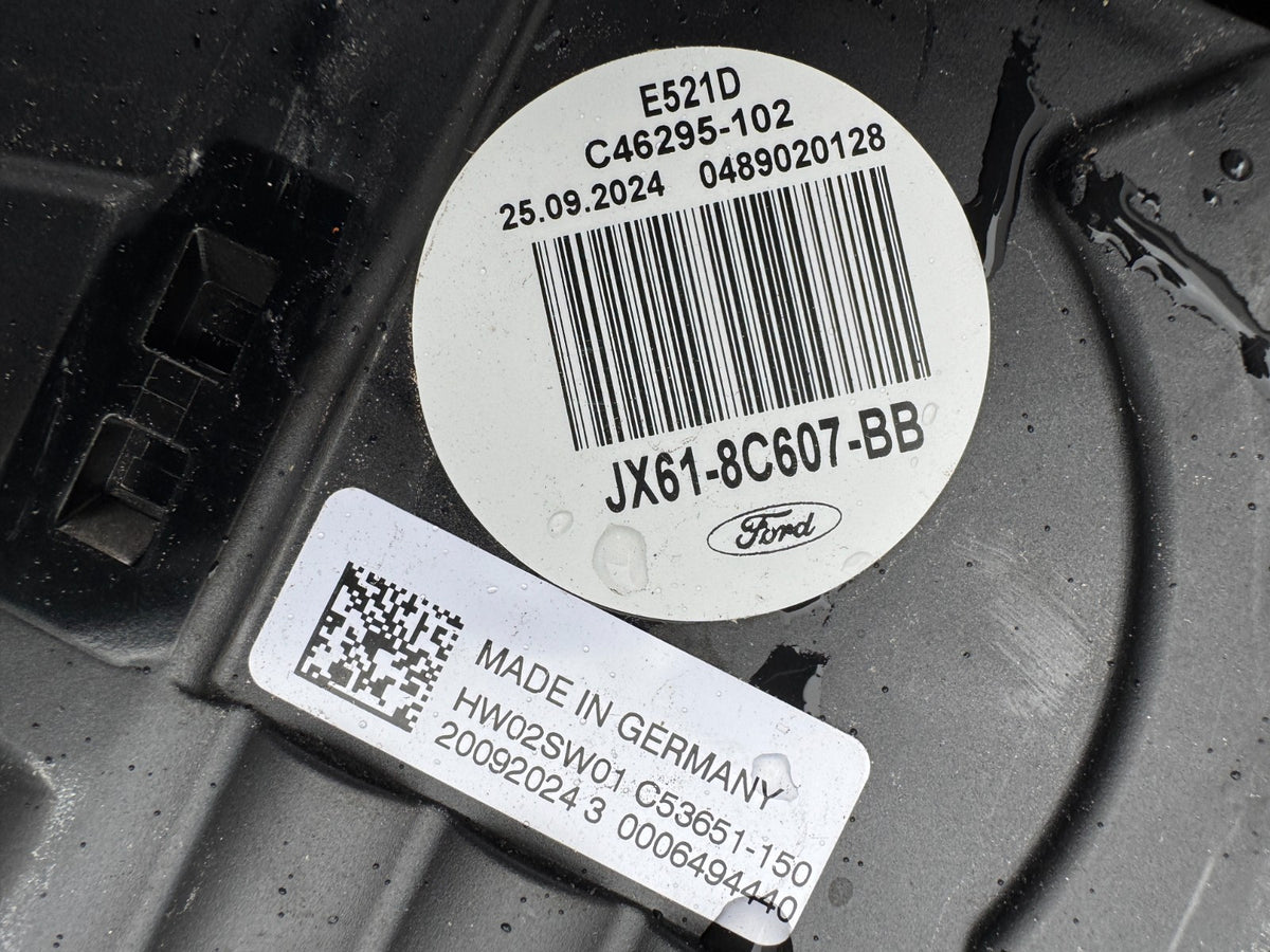 Ford Focus 2019 Mk4 Radiator Fan / Shroud 1.0 Eco Boost Jx618c607bb JX618C607BB