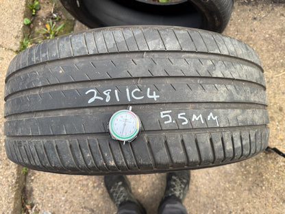 255 45 21 106W Michelin Pilot Sport EV Tyre | 255/45/21 POL Tyre | 5.5mm 2024