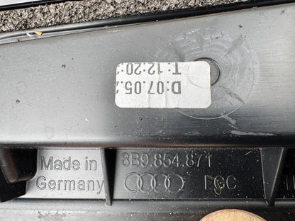 AUDI A5 Avant Rear Left Door Vertical Trim 8B9854871 31879795