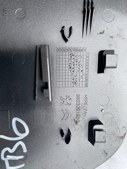 2022 PEUGEOT 208 FUEL FILLER FLAP COVER 9823291980 GREY