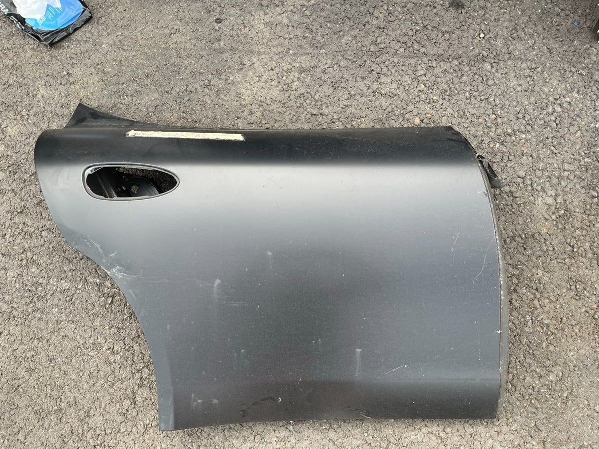 PORSCHE PANAMERA 970 BARE Rear Right Exterior Door Shell Frame BLACK 2009-2016