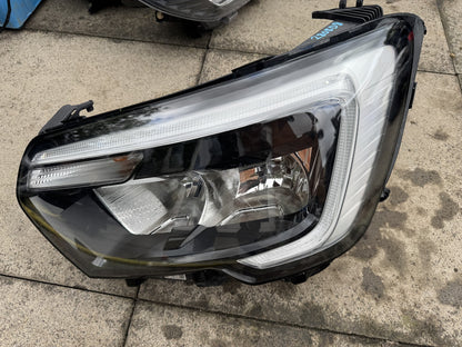 RENAULT MASTER MK4 X62 2019-2025 LEFT HEADLIGHT LED DRL 260602286R SPARES