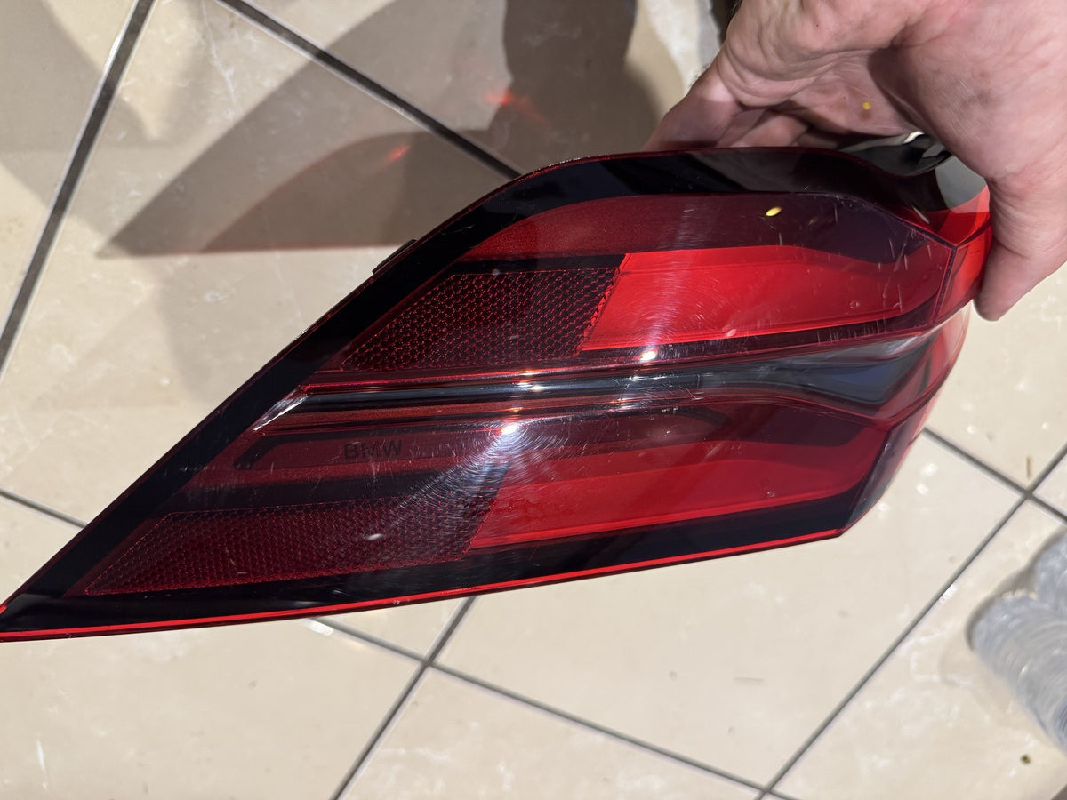 BMW 5 SERIES G60 G90 G68 2023-on LEFT OUTER REAR LIGHT SHADOW LINE 63218086051