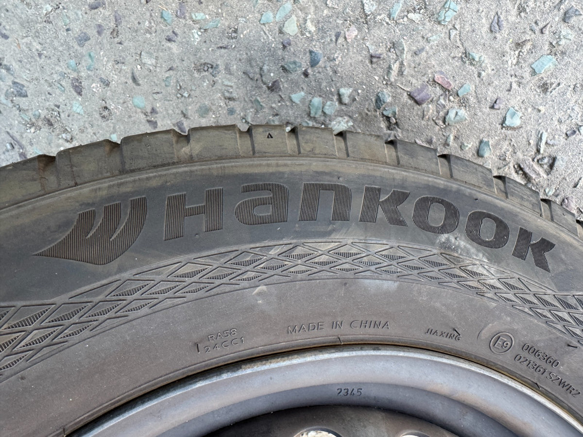 ⭐VW TRANSPORTER T5 T6 SPARE WHEEL 16INCH 215/65/R16C HANKOOK TYRE 6MM FREE POST⭐