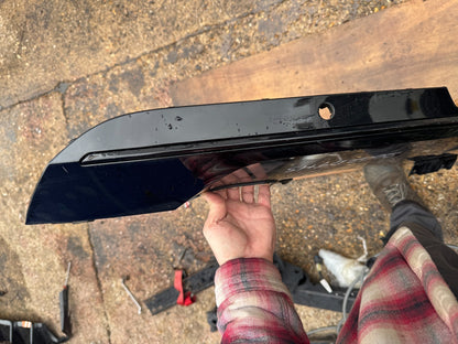 VAUXHALL ASTRA L GS LINE DIFFUSER BUMPER BELAKANG HITAM GLOSSY 9839641280 22 23 24 25
