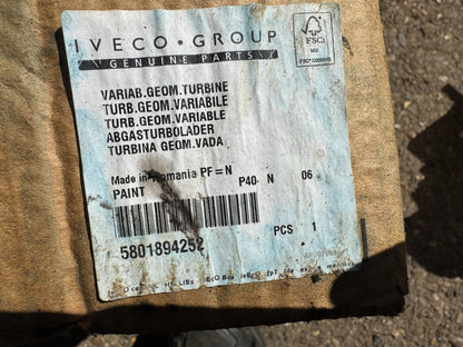Iveco Daily Turbo 5801894252 MK6 2.3 CẦN PHỤC HỒI BÁN DẠNG PHỤ TÙNG HOẶC SỬA CHỮA