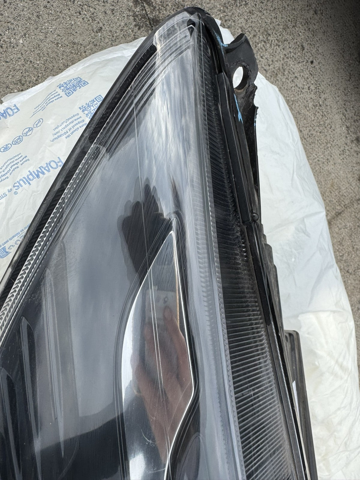 FORD TRANSIT CUSTOM MK3 V710 2023-2025 RIGHT LED HEADLIGHT PZ31-13E014-BD