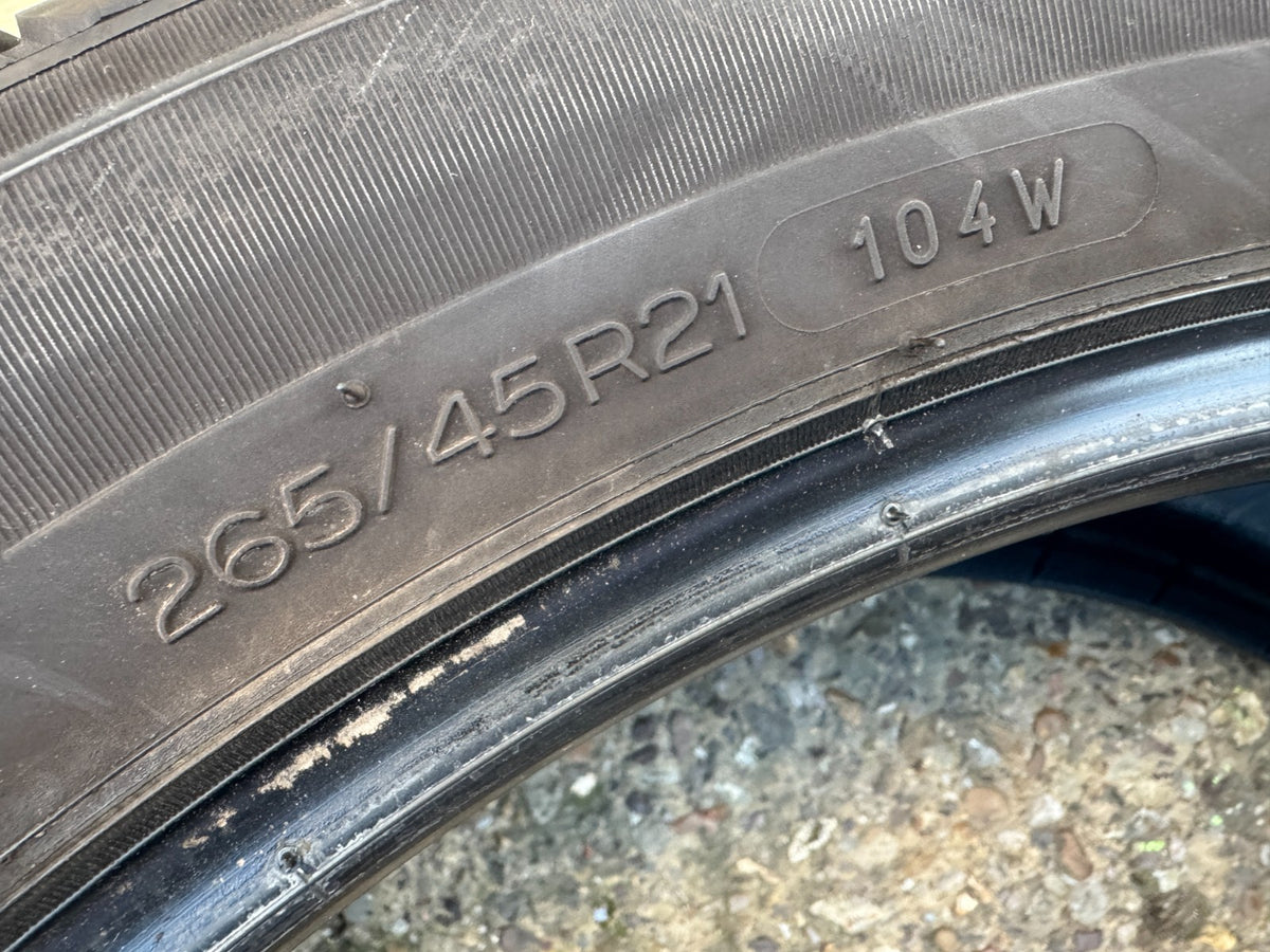 X1 265/45R21 MICHELIN LATITUDE TOUR HP JLR 104W M+S 265 45 21 *6.5MM* DOT 4124