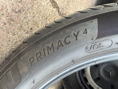 1x 255 45 20 Michelin Primacy 4 105v 4mm Tread