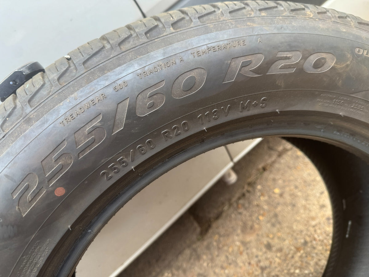 255 60 20 113V PIRELLI SCORPION ZERO ALL SEASON XL M+S LR Dot:4324 5.5 mm