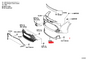 2025 Toyota Corolla front bumper trim guard 52401-yp010