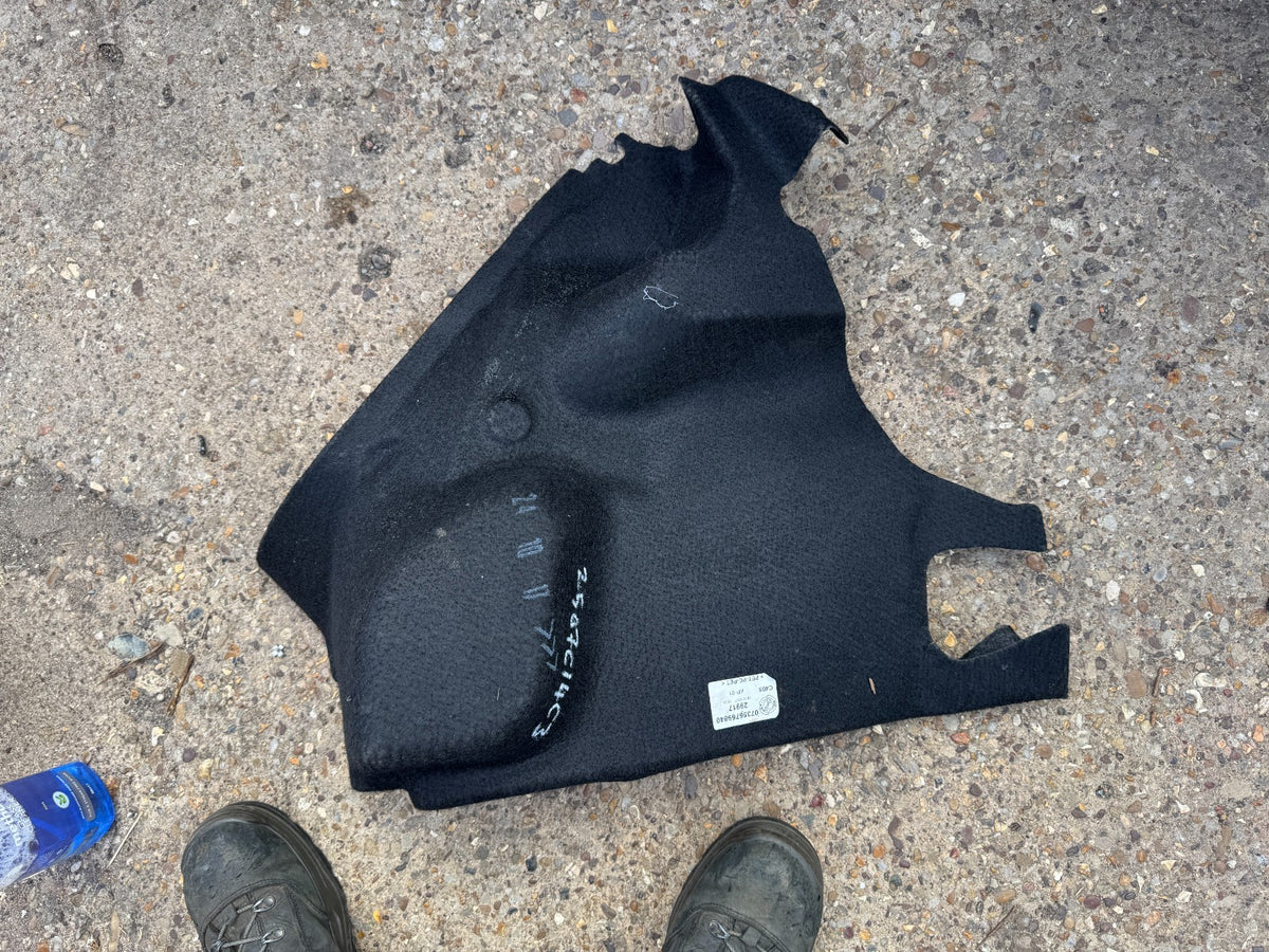 FIAT 500 ABARTH Right Side Trunk Trim Cover 07356769840 2018 RHD