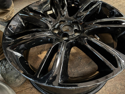 1 X Genuine 20” Original Range Rover Velar 2018 J8A21007FA Alloy Wheel Oem Black