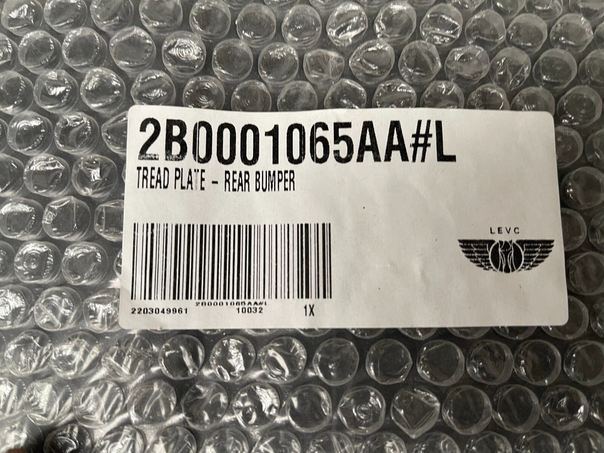 London Electric VN5 van 2021 rear tread plate