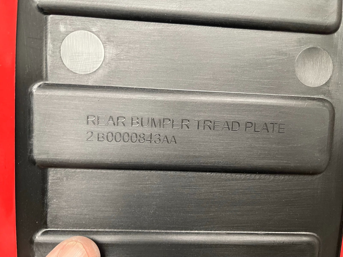 London Electric VN5 van 2021 rear tread plate